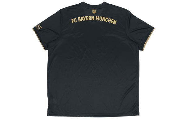 Футболка bayern munich away fan edition sports short sleeve jersey black Adidas, черный — фото 2