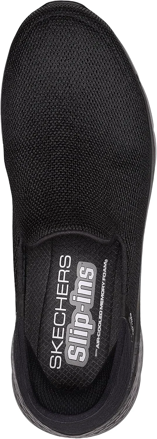 Мужские кроссовки Skechers Go Walk Flex No Hands Slip-Ins, черный — фото 2