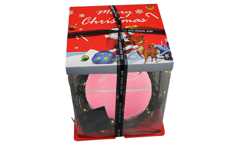 

LINING Баскетбольный мяч badfive pu розовый размер 7 светящийся в темноте unisex