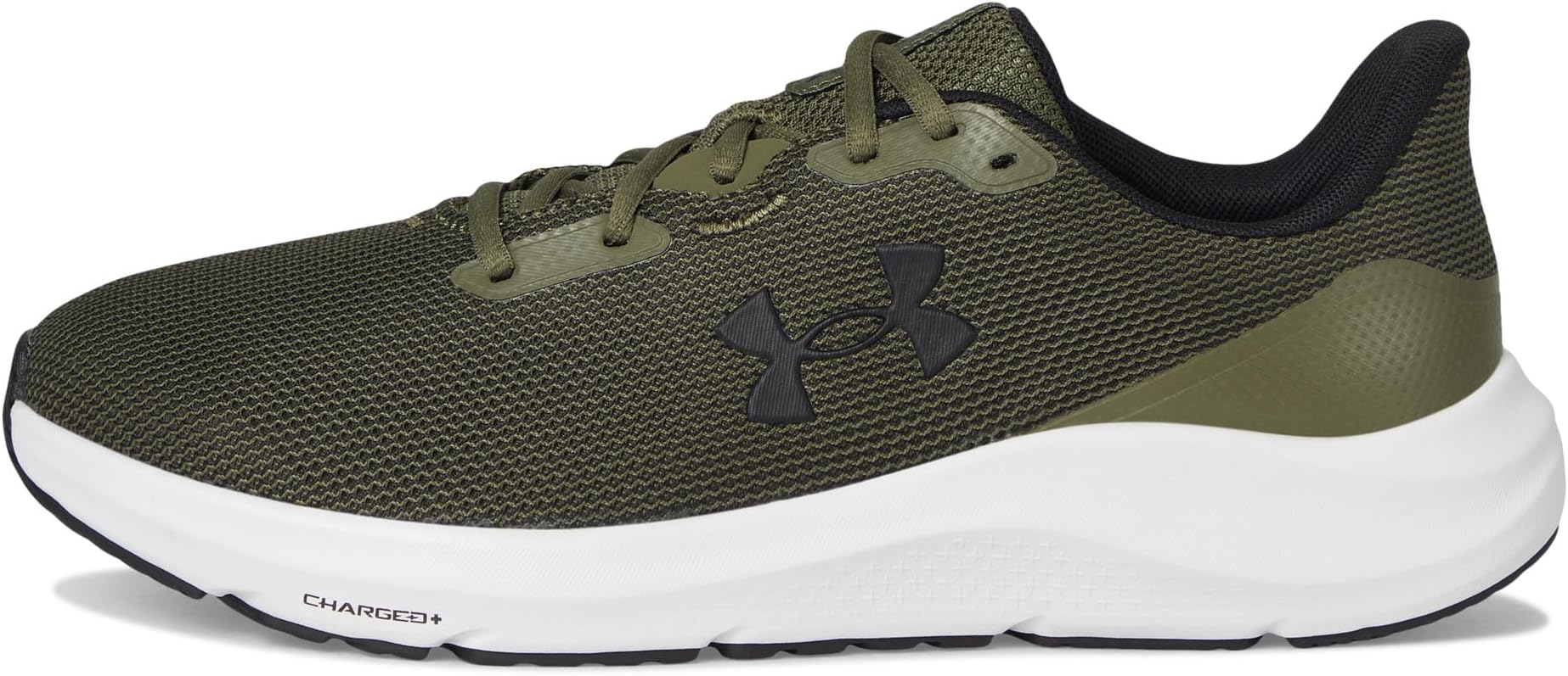 Кроссовки Under Armour Charged Pursuit 4, цвет Marine Overdye Green/Marine Overdye Green/Black — фото 4
