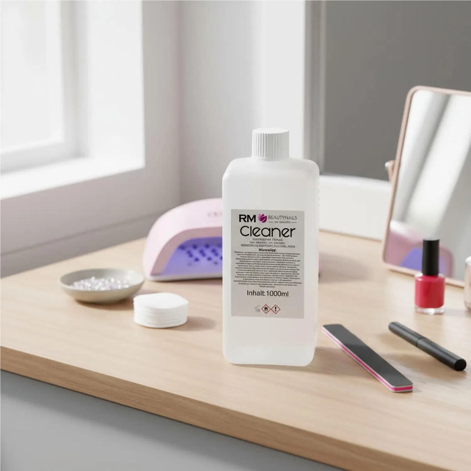 Очиститель для ногтей с изопропанолом 70% (1000 мл) Rm Beautynails — фото 3