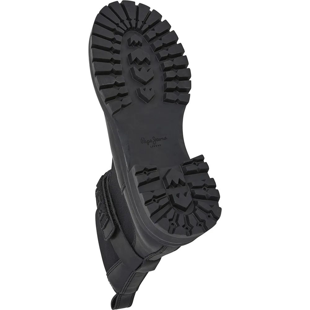 Ботинки Pepe Jeans Stacy Glow heel, черный — фото 2