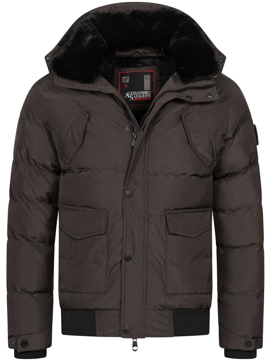 

Зимняя куртка Alessandro Salvarini Winter Jacket, темно-серый