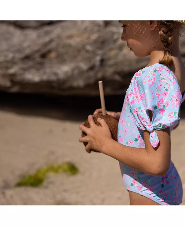 Костюм для серфинга Tropicana Vacay Sustainable LS Snapper Rock, синий — фото 2
