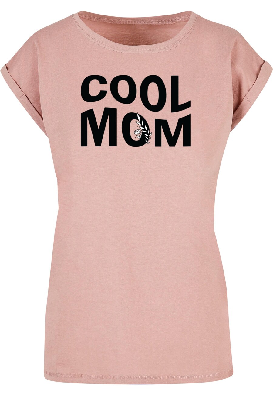

Футболка Merchcode Shirt Mothers Day - Cool mom, темно-розовый
