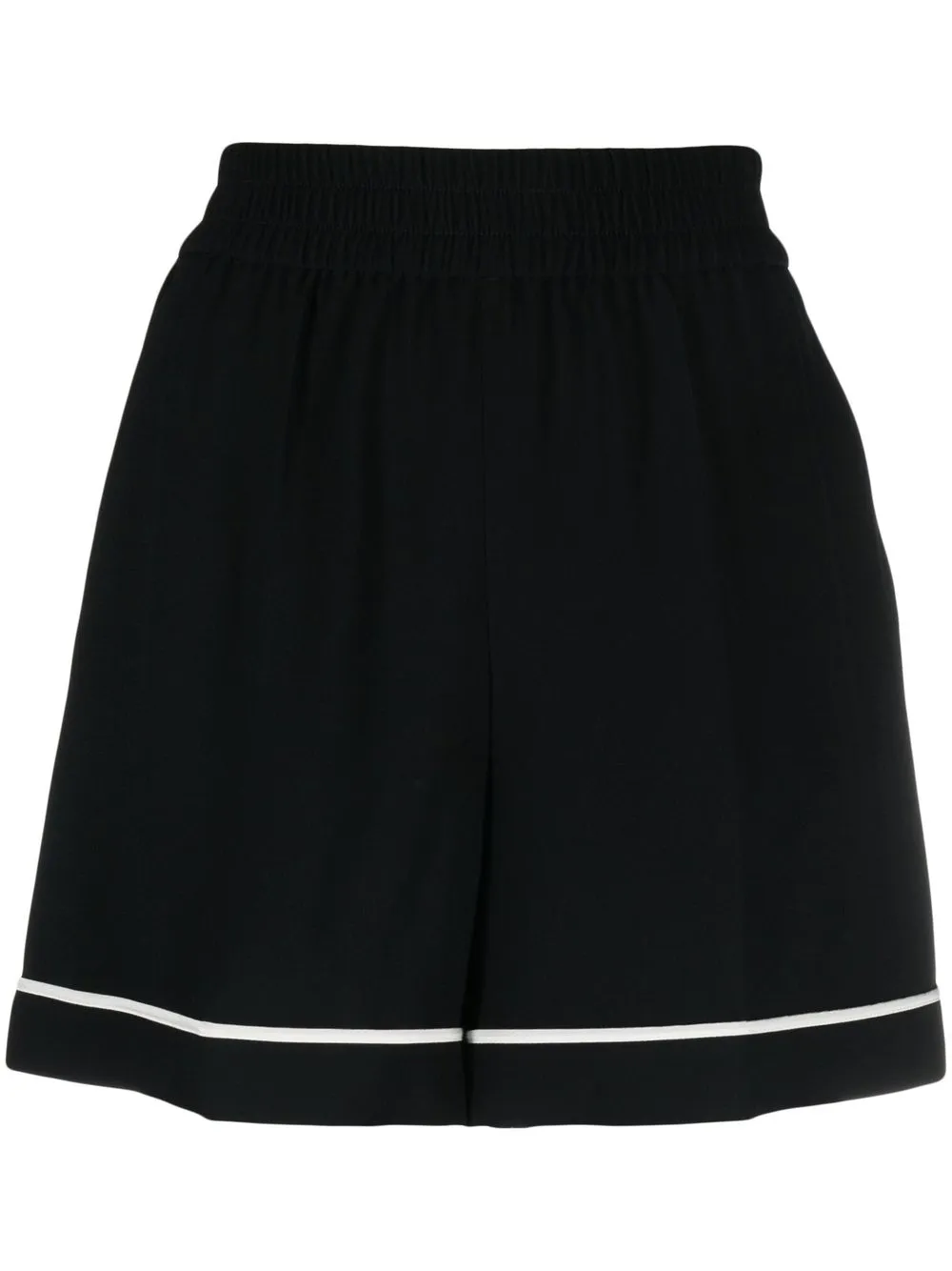 

Шорты с эластичным поясом Red Valentino, черный