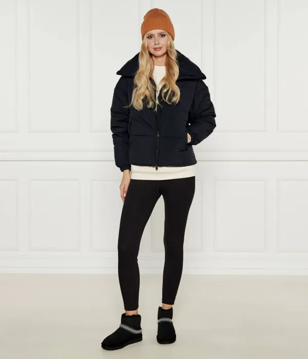 Кожаные зимние ботинки с классическим мини-полумесяцем Ugg, черный — фото 2