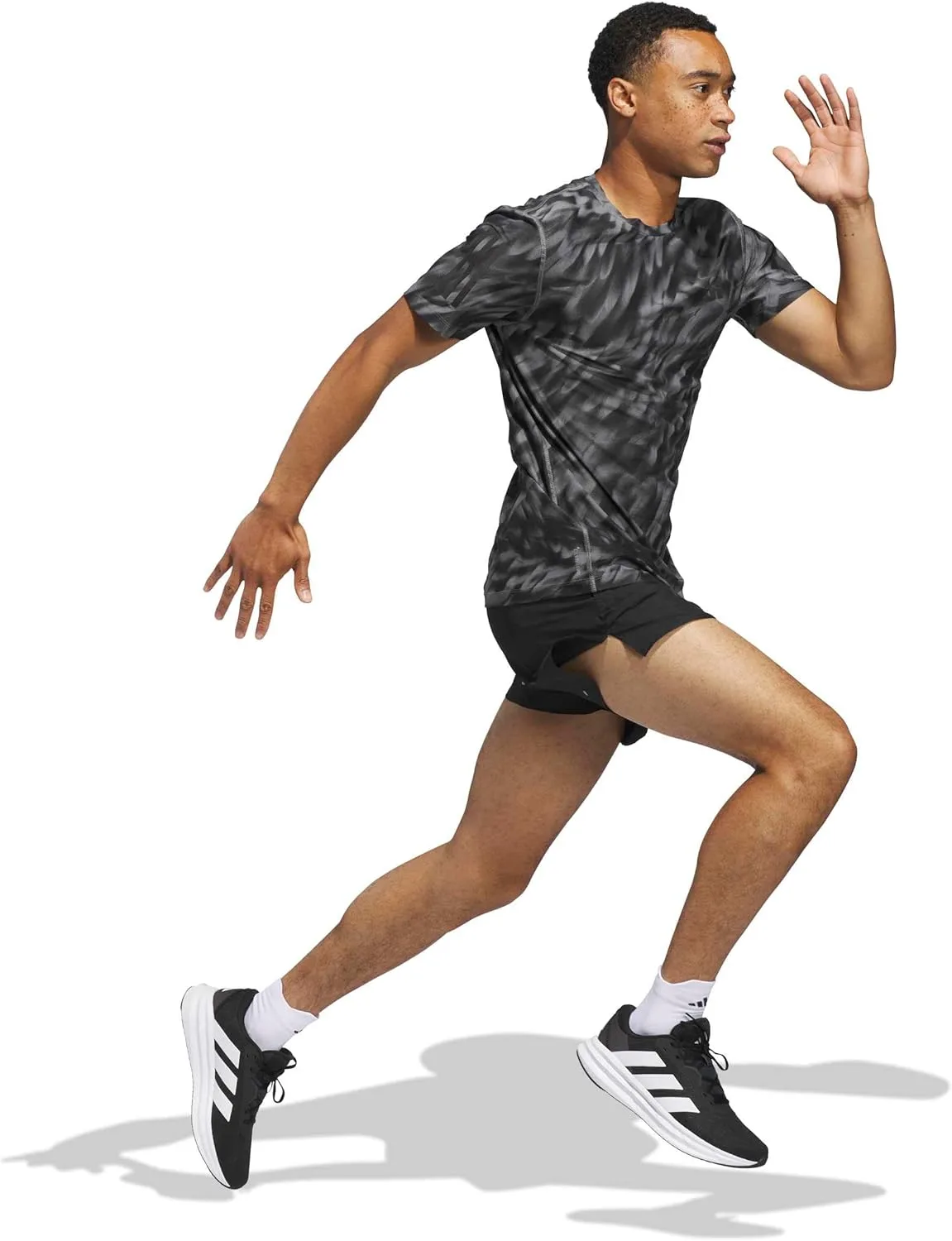 Футболка adidas Own The Run All Over Printed — фото 2