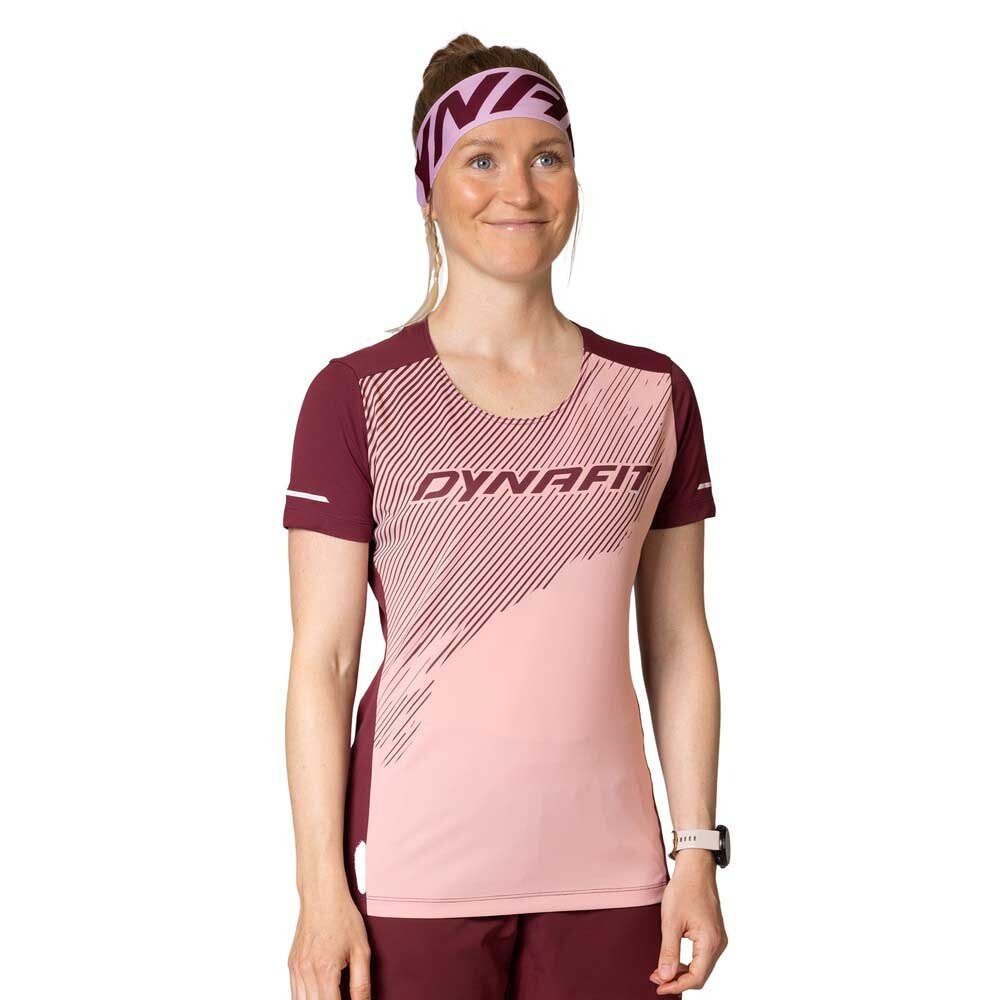 

Футболка с коротким рукавом Dynafit Alpine 2, розовый