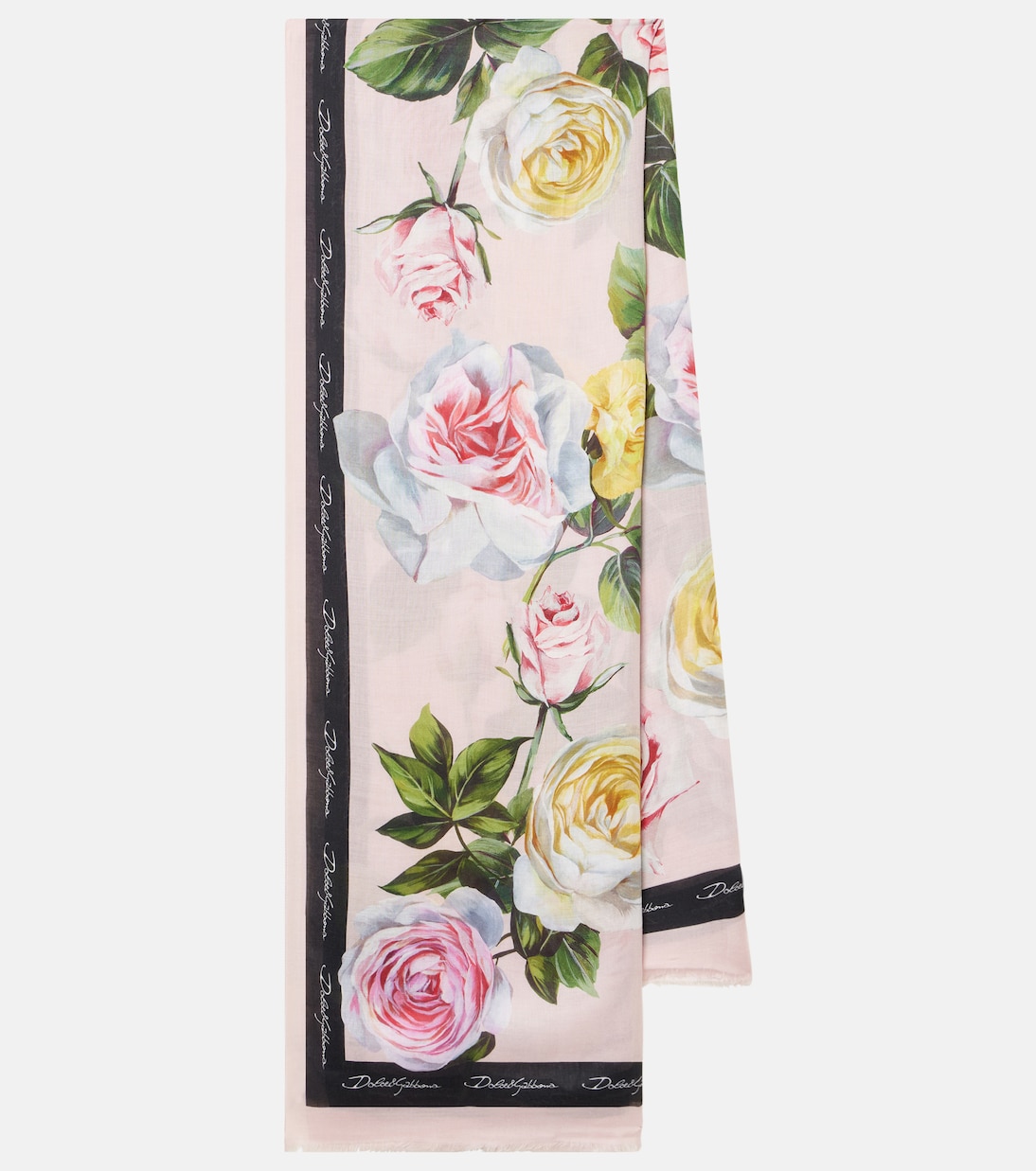 

Цветочный шарф Dolce&Gabbana, Peonie/Rose Fdo Rosa