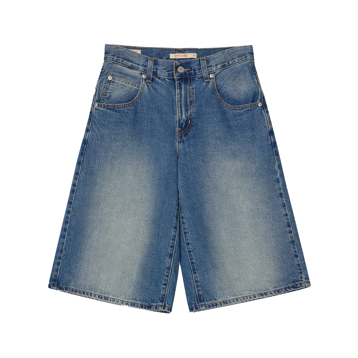 Шорты джинсовые Logo Patch Levis, Blue