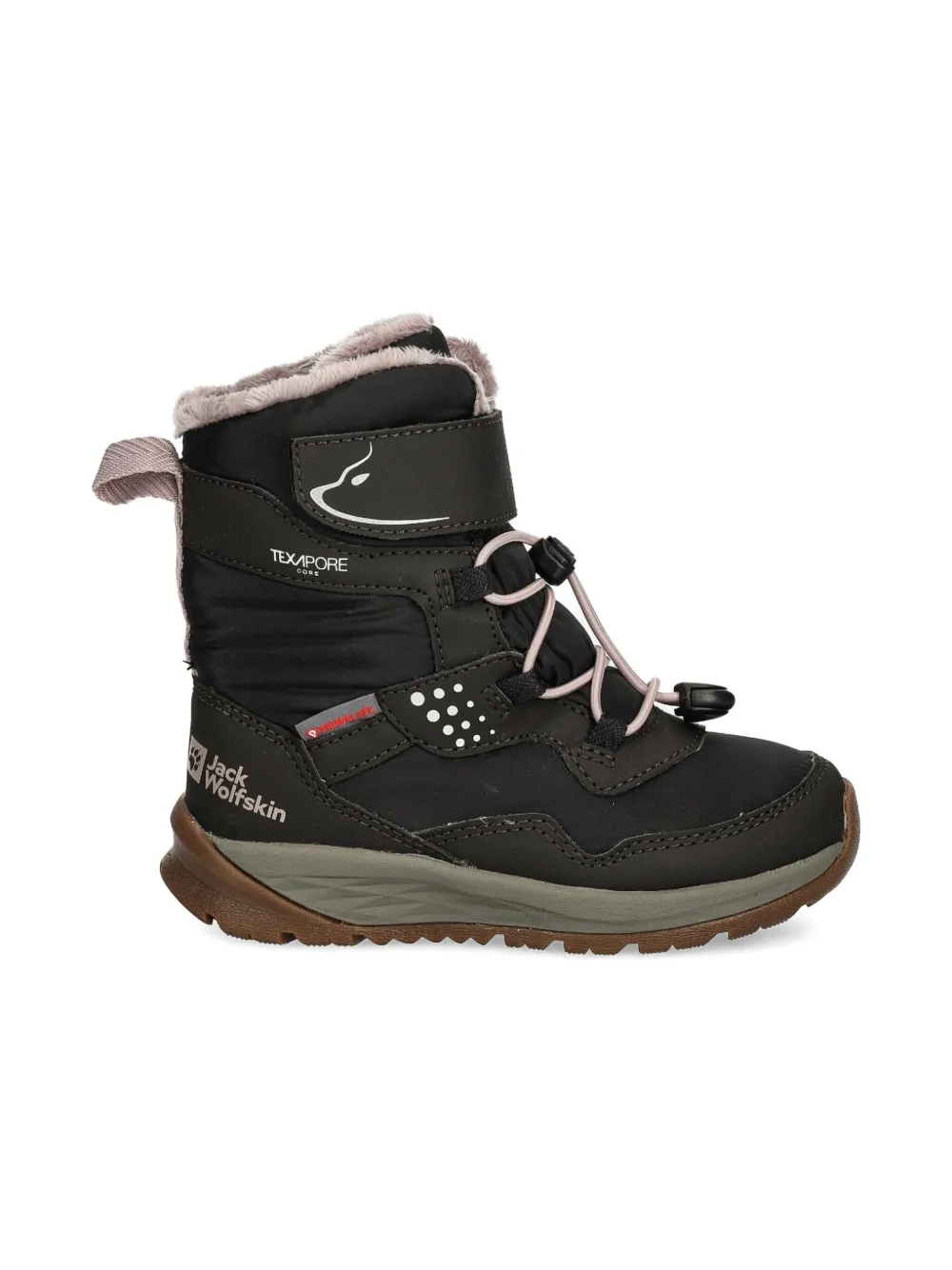 Ботинки Polar Bear Texapore High с кулиской Jack Wolfskin, коричневый — фото 2