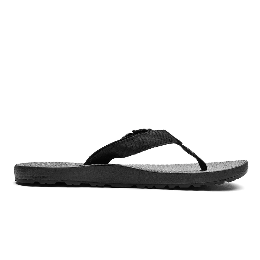Мужские чёрные вьетнамки Synthetic Sport от Bedrock Sandals — фото 4