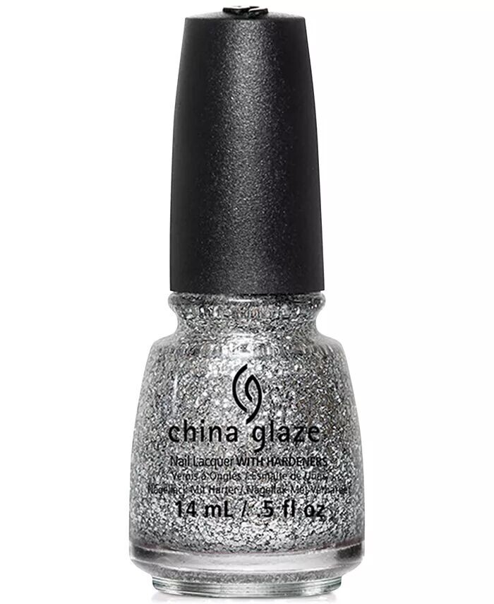 

Лак для ногтей с отвердителями China Glaze, цвет Silver Of Sorts