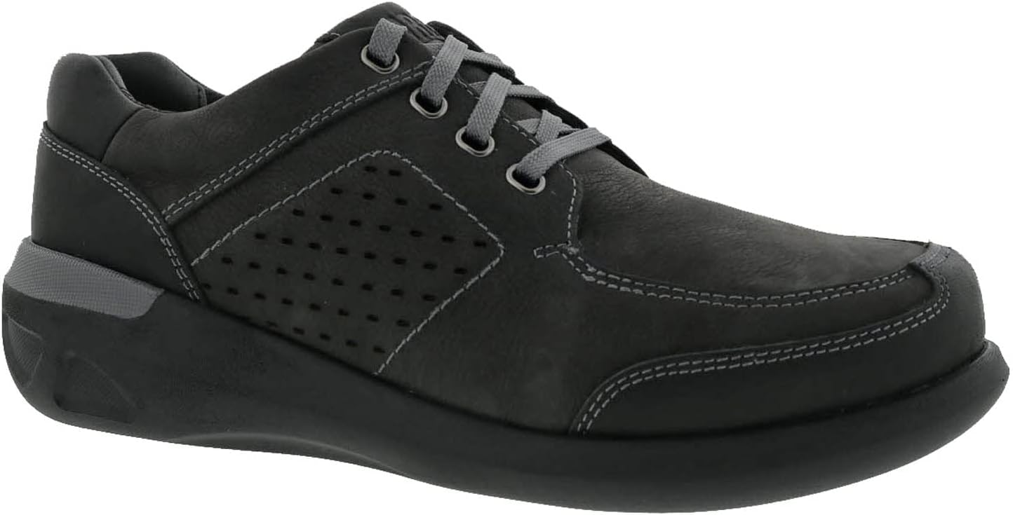 

Мужские кроссовки Drew Miles Therapeutic Comfort на шнуровке для комфортной повседневной носки, черный