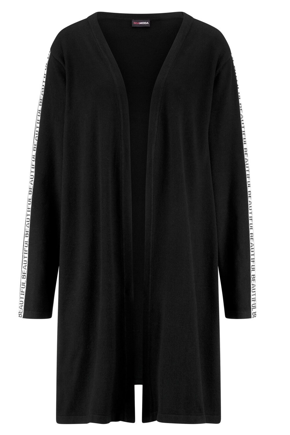 

Толстовка MIAMODA Strickjacke, черный