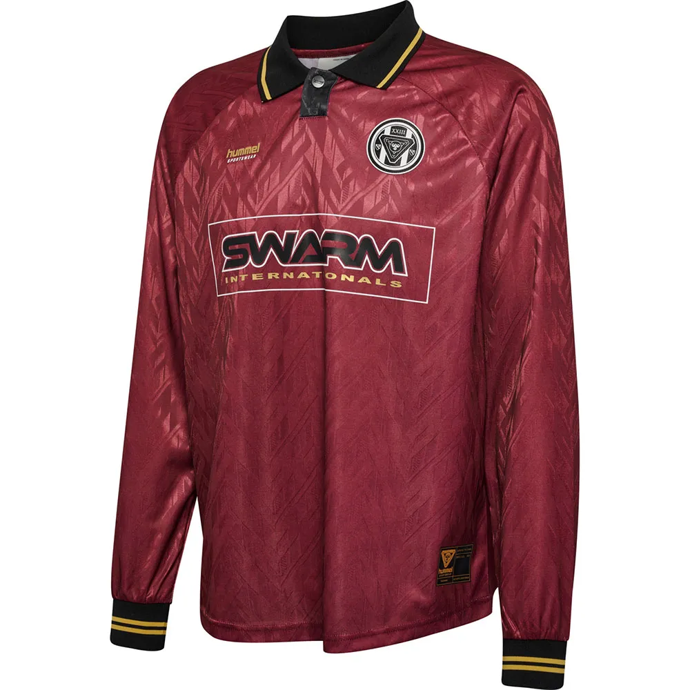 

Лонгслив Hummel Loose Bay Soccer, красный