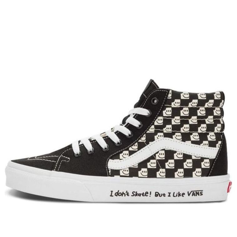 

Кроссовки Vans UA SK8-Hi 38 DX 'Black White', черный