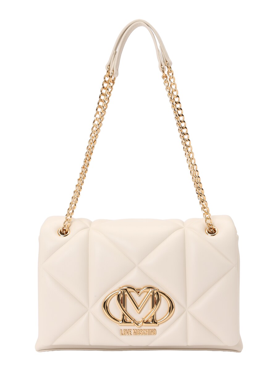 

Сумка кросс-боди Love Moschino Embossed Q, Ivory