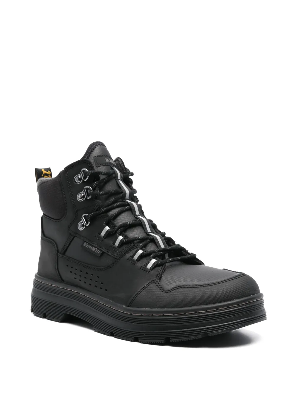 Мужские ботинки Dr. Martens Rilla кожаные с перфорацией, черный — фото 2