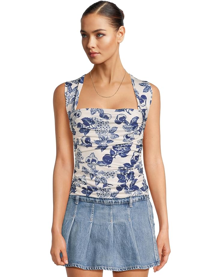 

Топ Free People Tommie Knit Top, цвет Ivory Combo