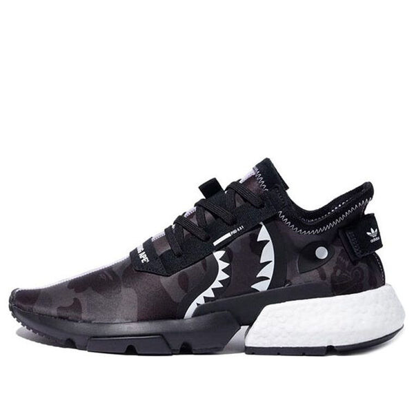 

Кроссовки xa bathing ape x neighborhood pod s3.1 Adidas, черный