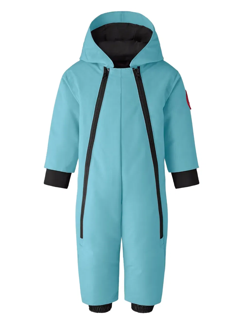 Пижама с нашивкой-логотипом Canada Goose Kids, синий