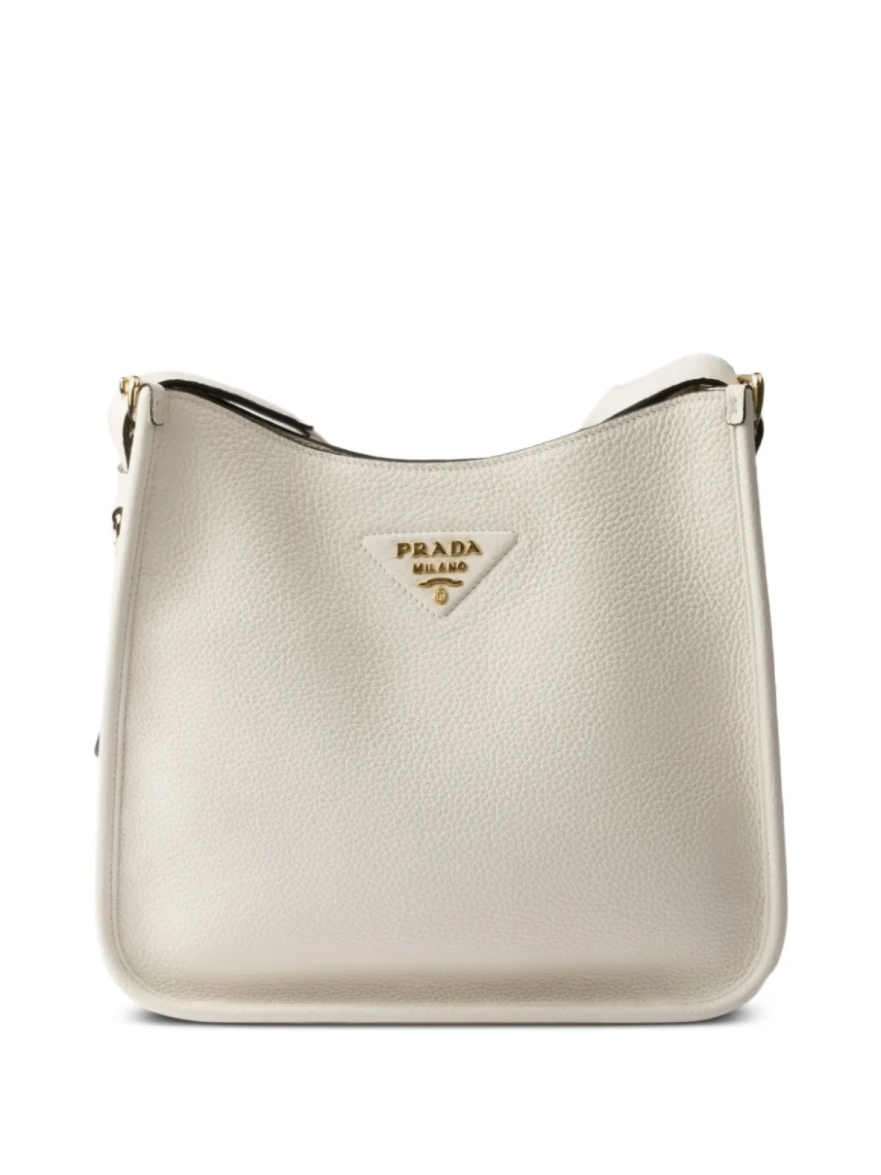 

Prada кожаная сумка среднего размера, белый