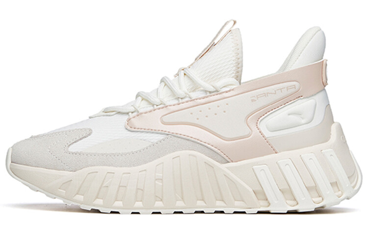 

Туфли Lifestyle женские низкие Ivory White/Marl Ash/Wheat Pink Anta