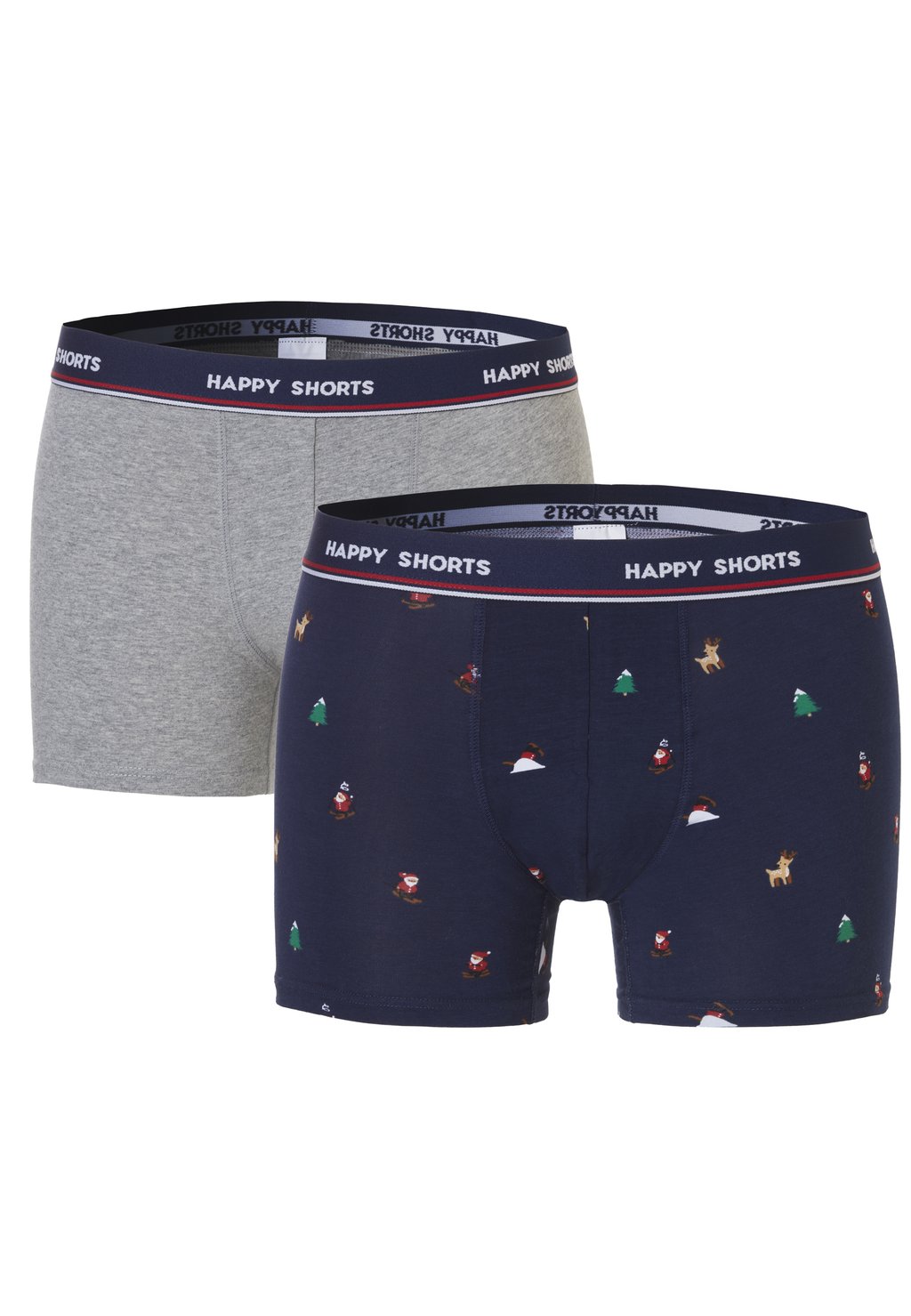 

Трусы CHRISTMAS 2 PACK CLASSIC Happy Shorts, темно-синий