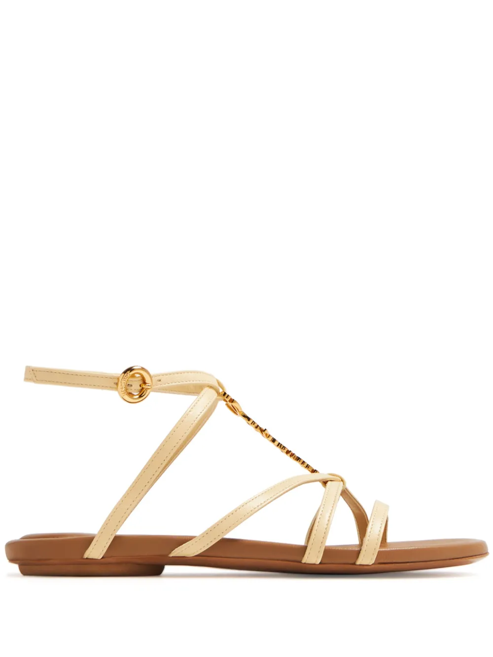 Босоножки Les Sandales Pralu JACQUEMUS, нейтральный