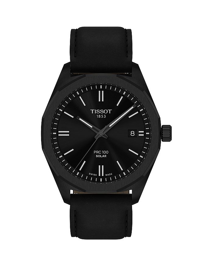 

PRC100 Солнечные часы, 39 мм Tissot, черный