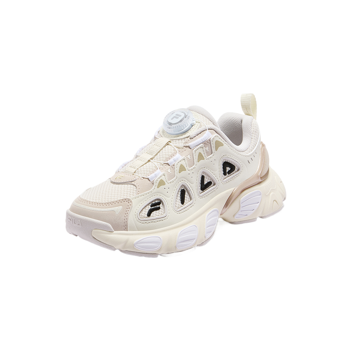FILA KIDS Детские нескользящие кроссовки Egg Shell Powder/Milk White Southern Edition для подростков — фото 4