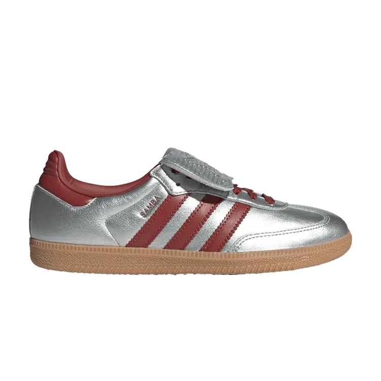 Кроссовки Wmns Samba LT 'Silver Metallic Preloved Ruby', серебряный