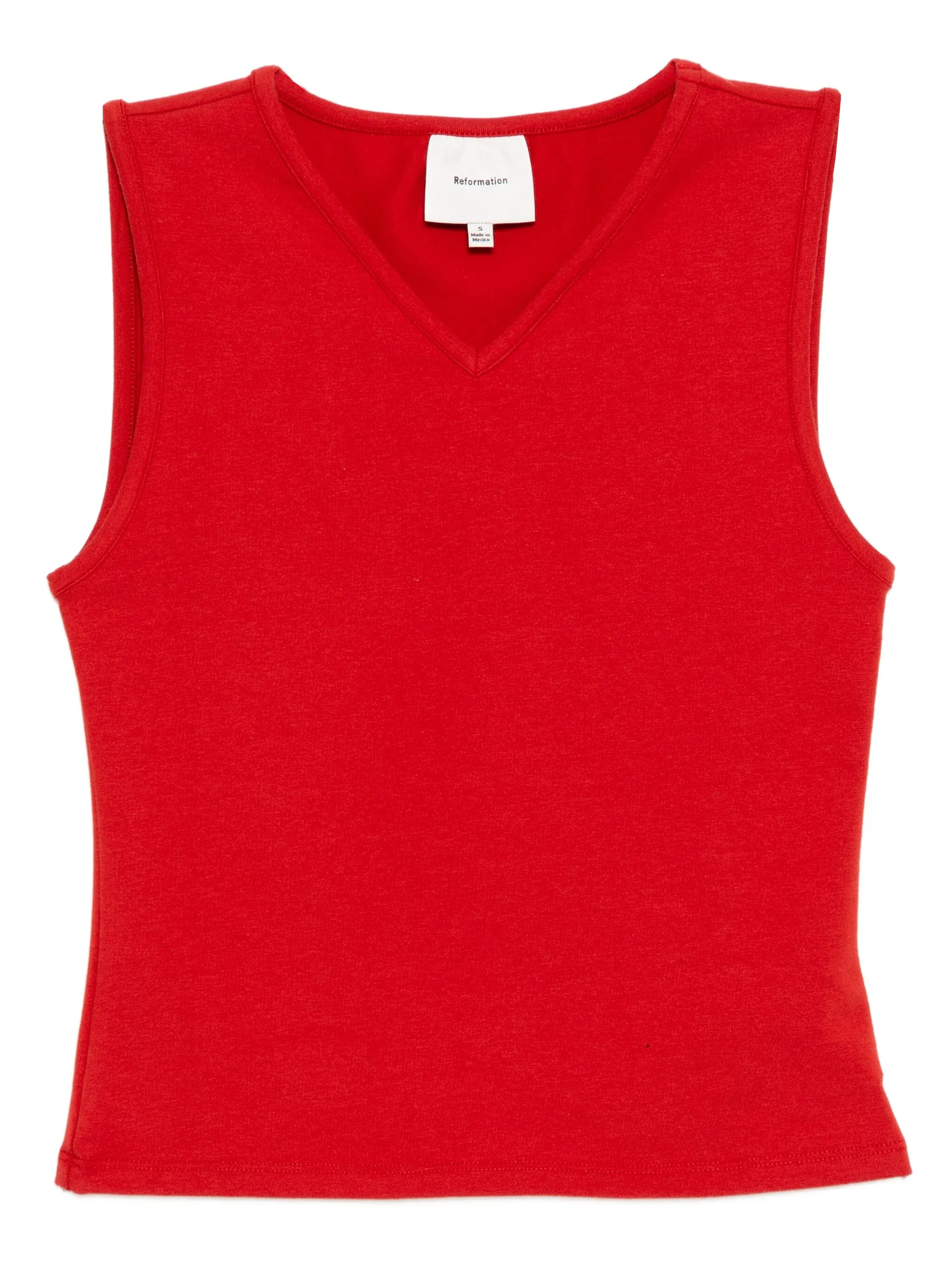 

Трикотажный топ Wren Reformation, оранжевый