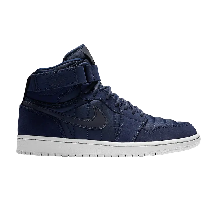 

Кроссовки Air Jordan 1 High Strap 'Midnight Navy', синий