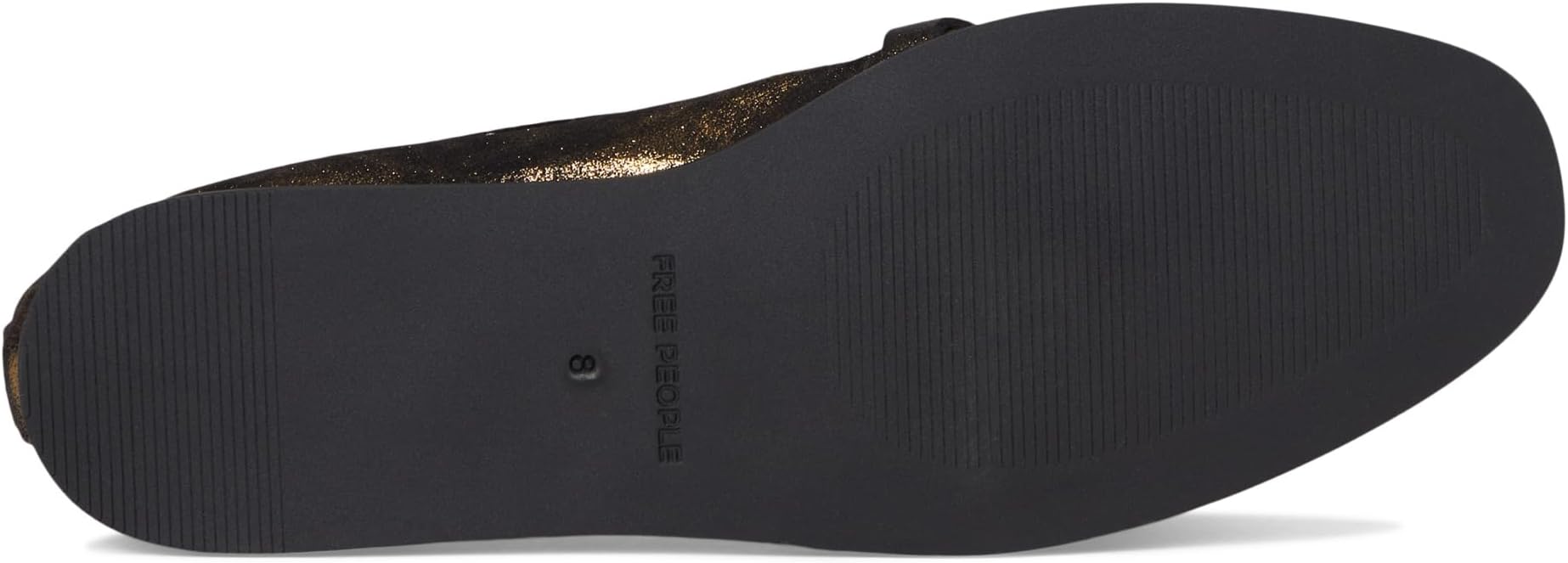 Балетки Free People Mania Bow Flats, цвет Bronze Age Metallice — фото 3