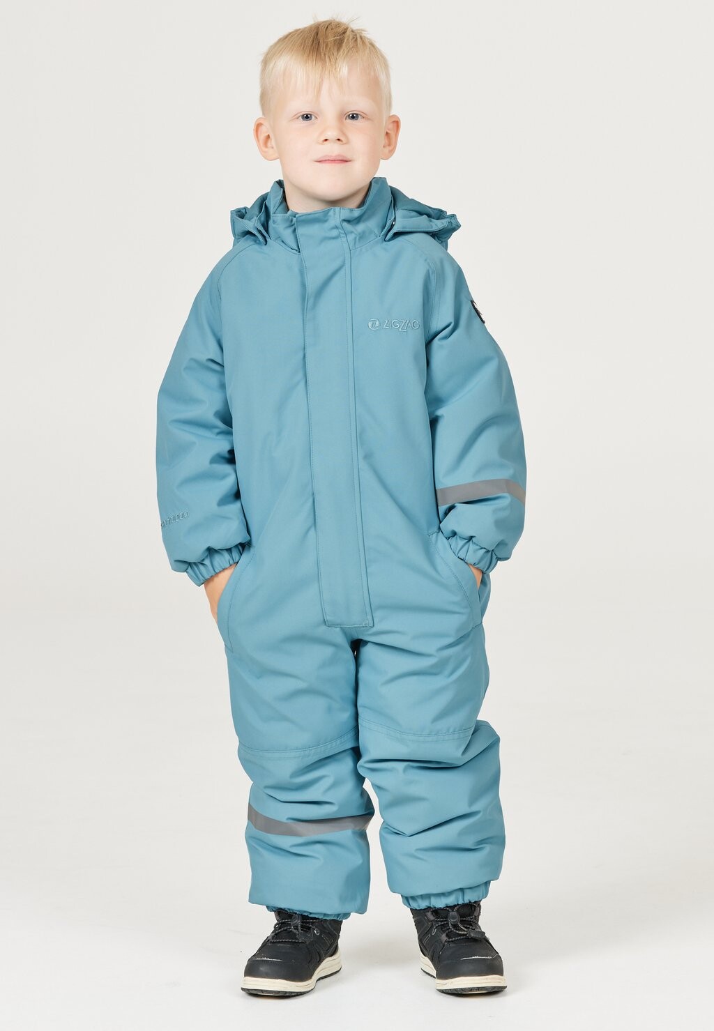 

Зимний комбинезон VALLY COVERALL W-PRO ZIGZAG, цвет adriatic blue