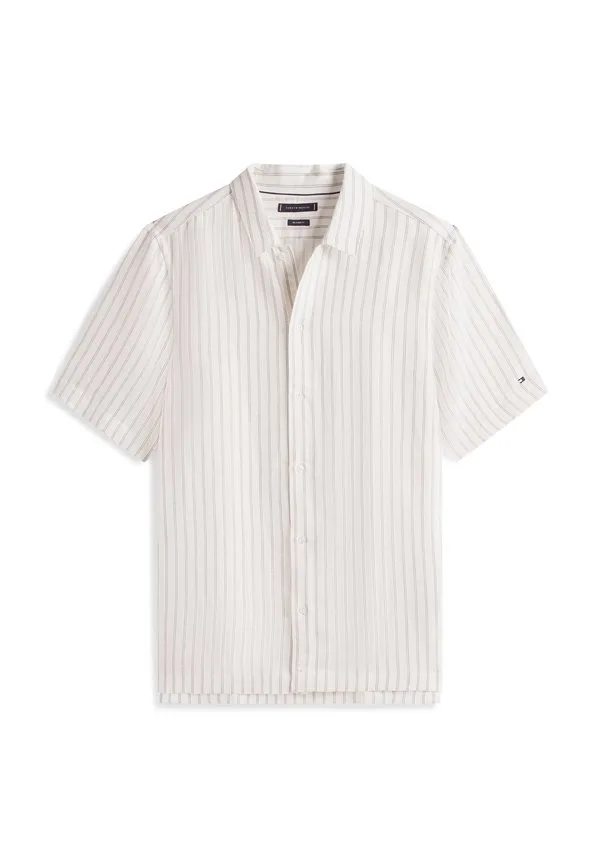 Рубашка в полоску Tommy Hilfiger, White/Black — фото 4
