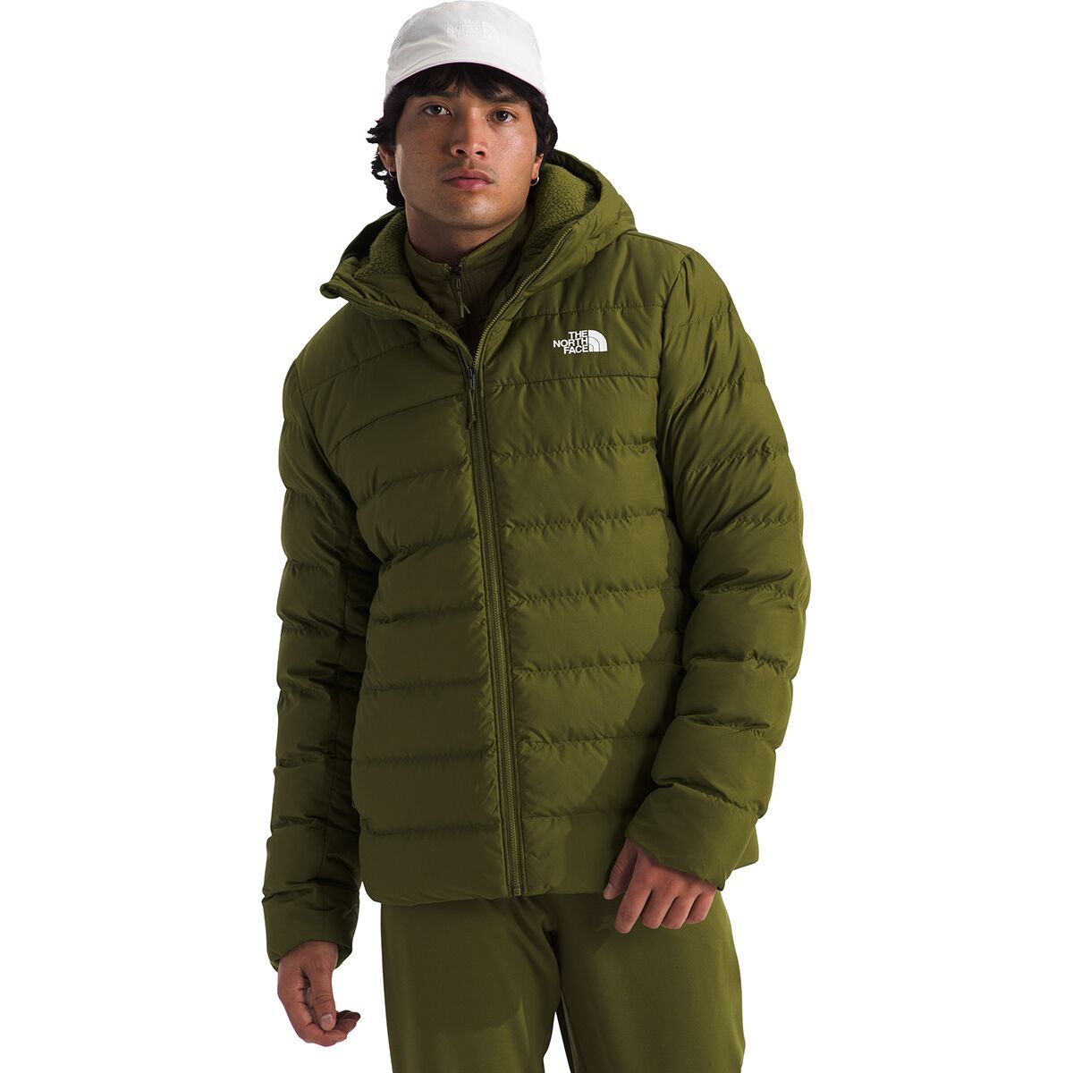 

Аконкагуа худи на подкладке с тремя слоями The North Face, зеленый