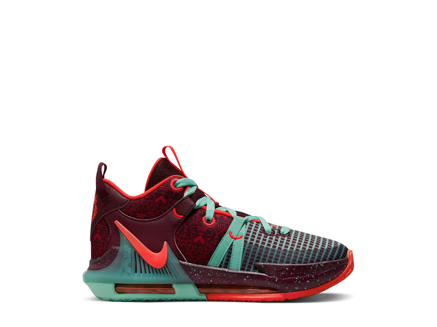 

Кроссовки LeBron Witness 7 SE Basketball Sneaker Nike, бордовый