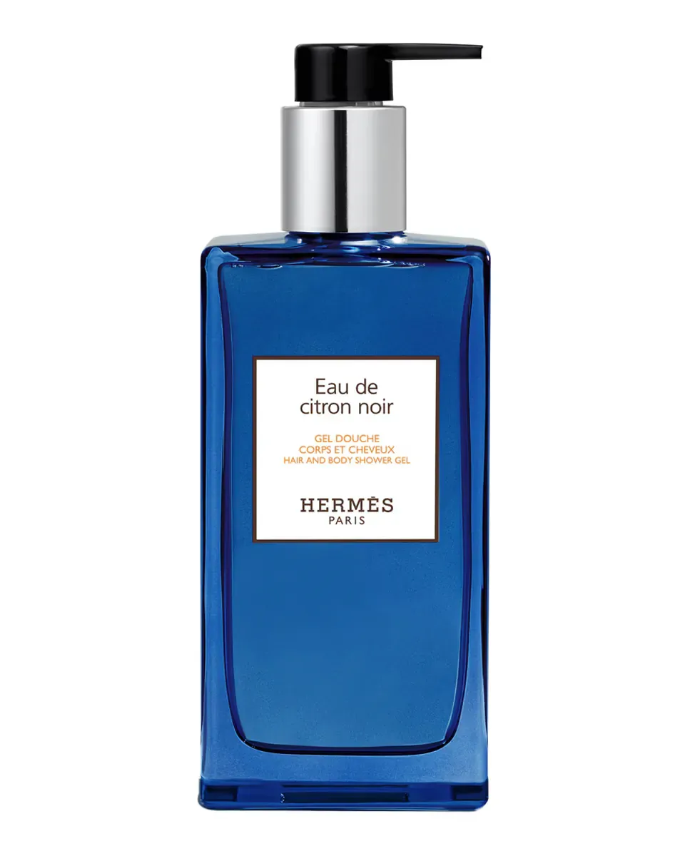 Гель для душа для тела и волос Eau de Citron Noir 200 мл Hermès