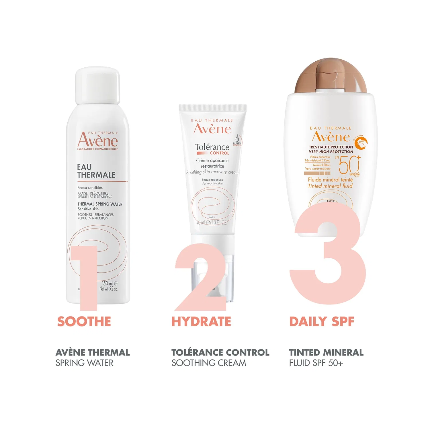 Высокоэффективная защита SPF 50+, тонирующий минеральный флюид, 40 мл Avène — фото 4