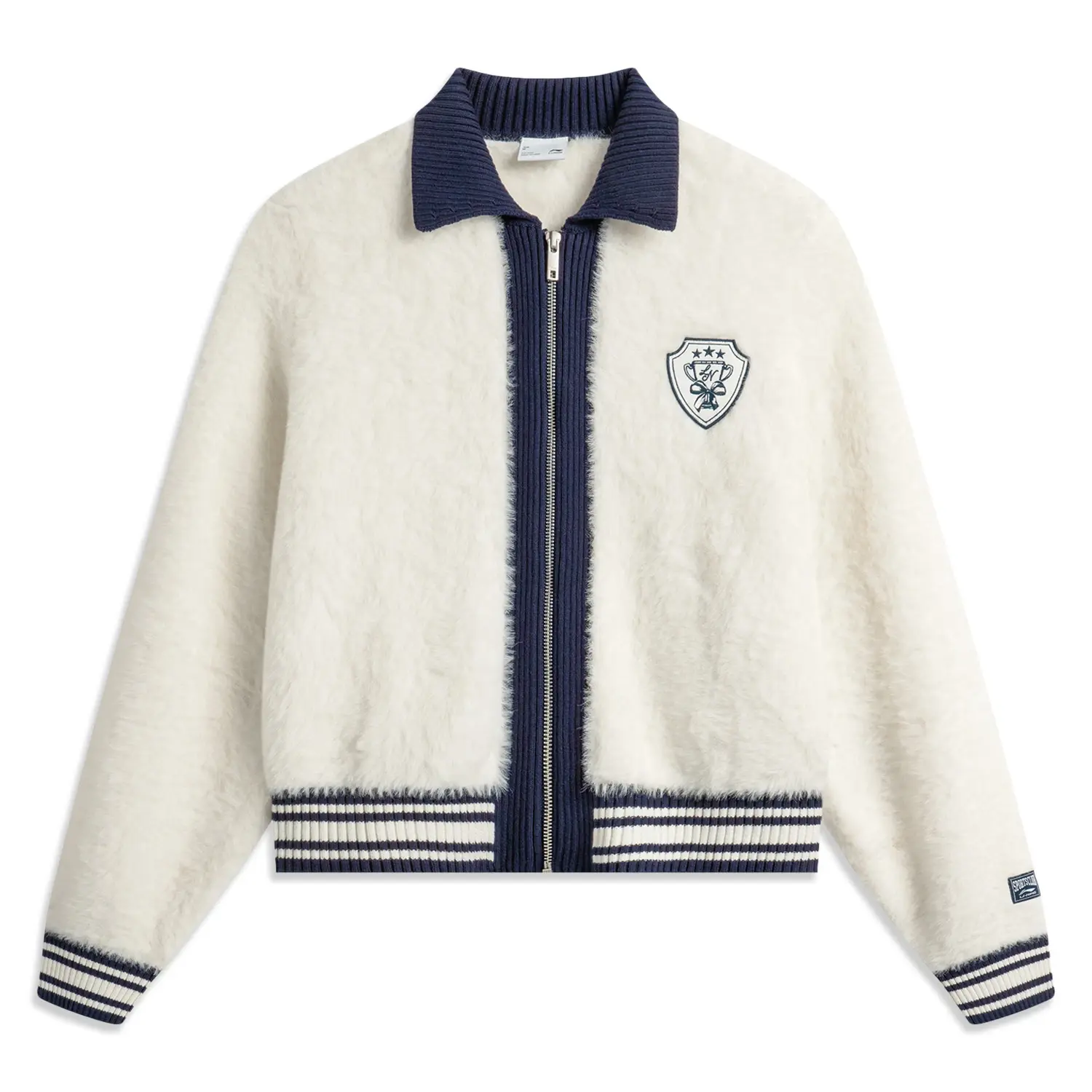 

Коллекция LiNing Sports Trendy Collection: спортивная одежда в стиле Lifestyle, трикотаж для женщин., айвори