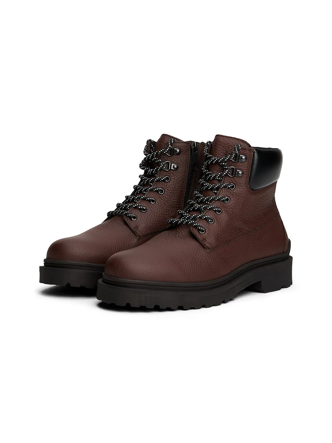 Ботинки на шнуровке Tommy Jeans, Dark Brown — фото 2