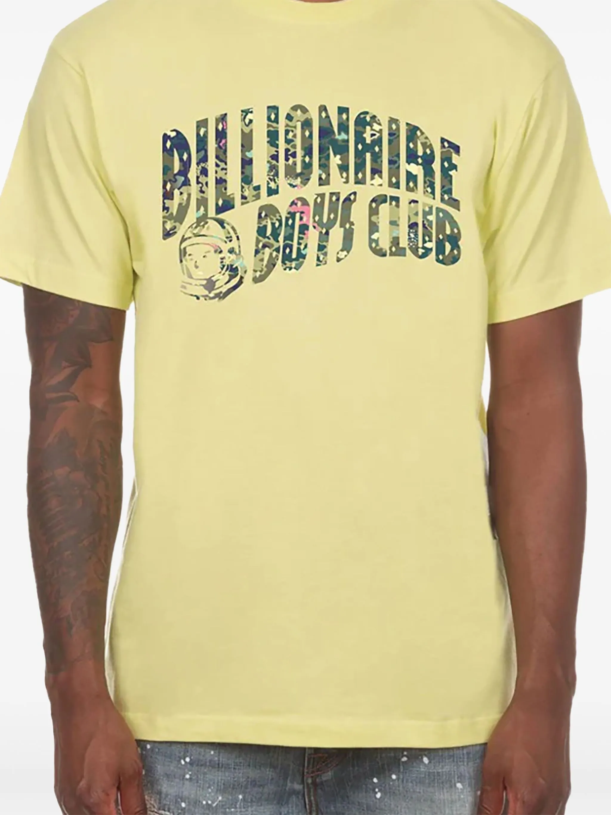 

Футболка с графичным принтом Billionaire Boys Club, желтый