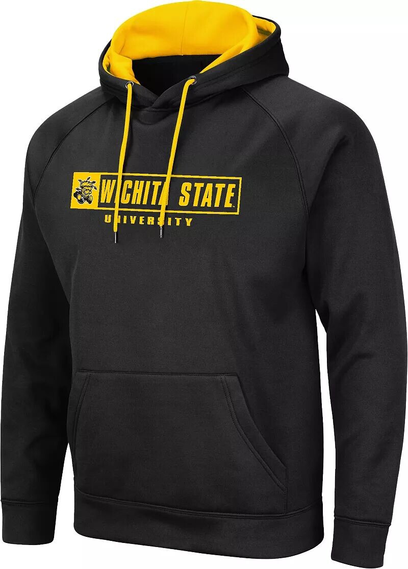 

Colosseum Мужская черная толстовка Wichita State Shockers
