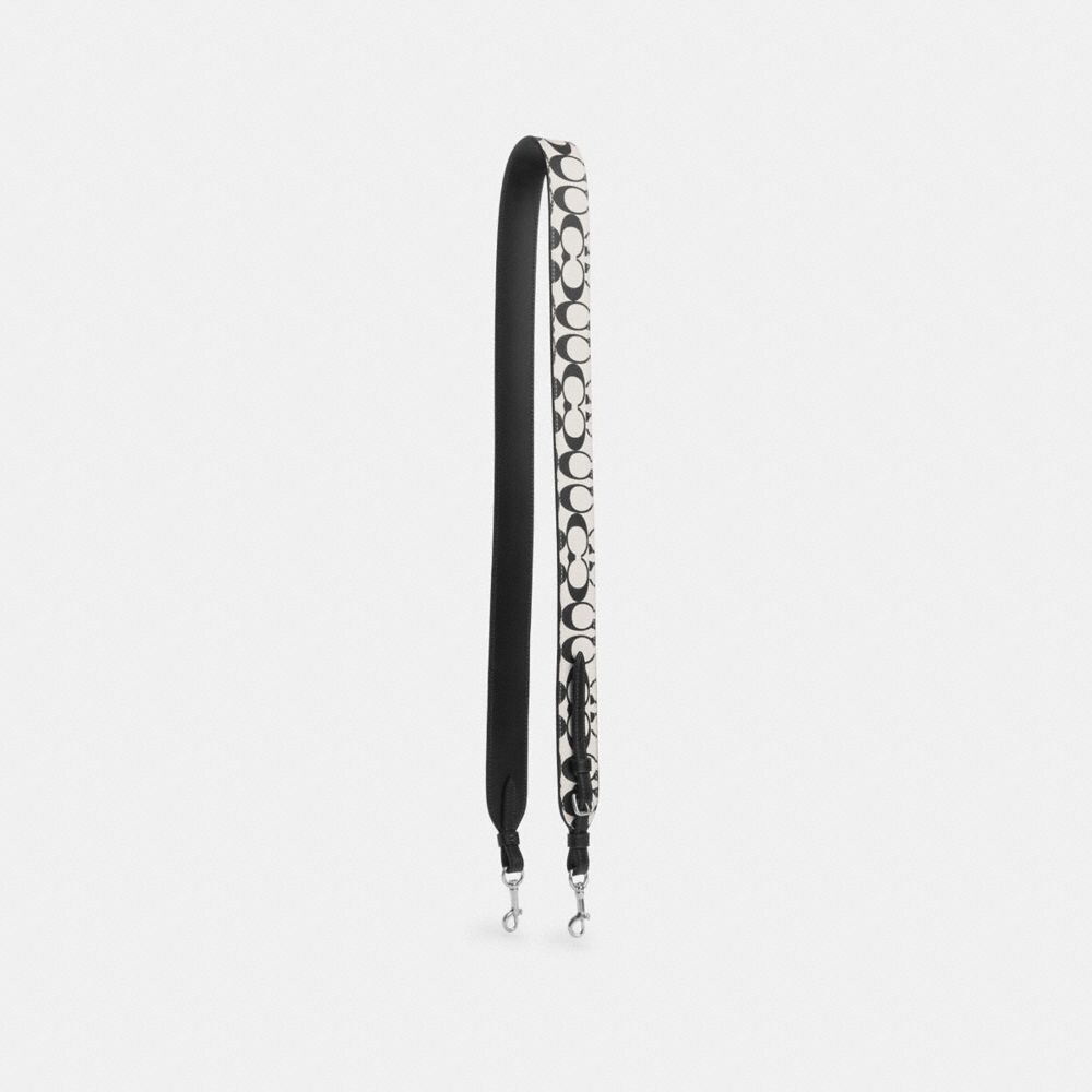 

Ремень COACH, цвет silver/chalk multi