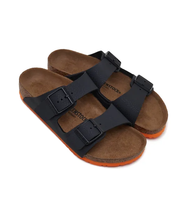 Тапочки Аризона Narrow fit Birkenstock, черный — фото 2