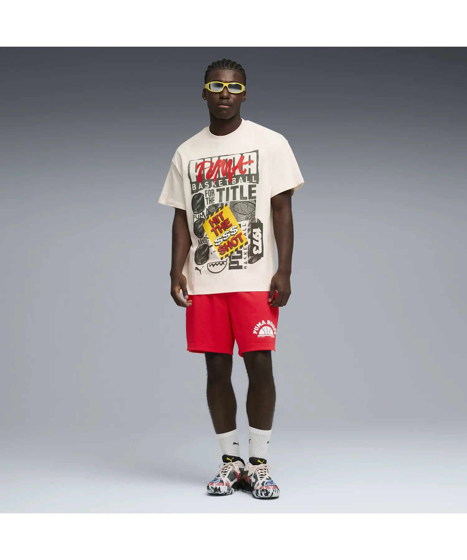 Мужские кроссовки для баскетбола PUMA All-Pro NITRO 2 чёрные — фото 2